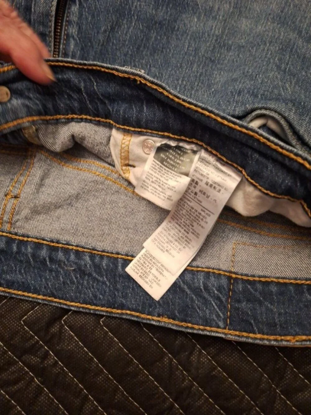 Levi’s 502 Taper Jeans Men’s W38 L34 Blue Denim Regular Fit Casual Pants